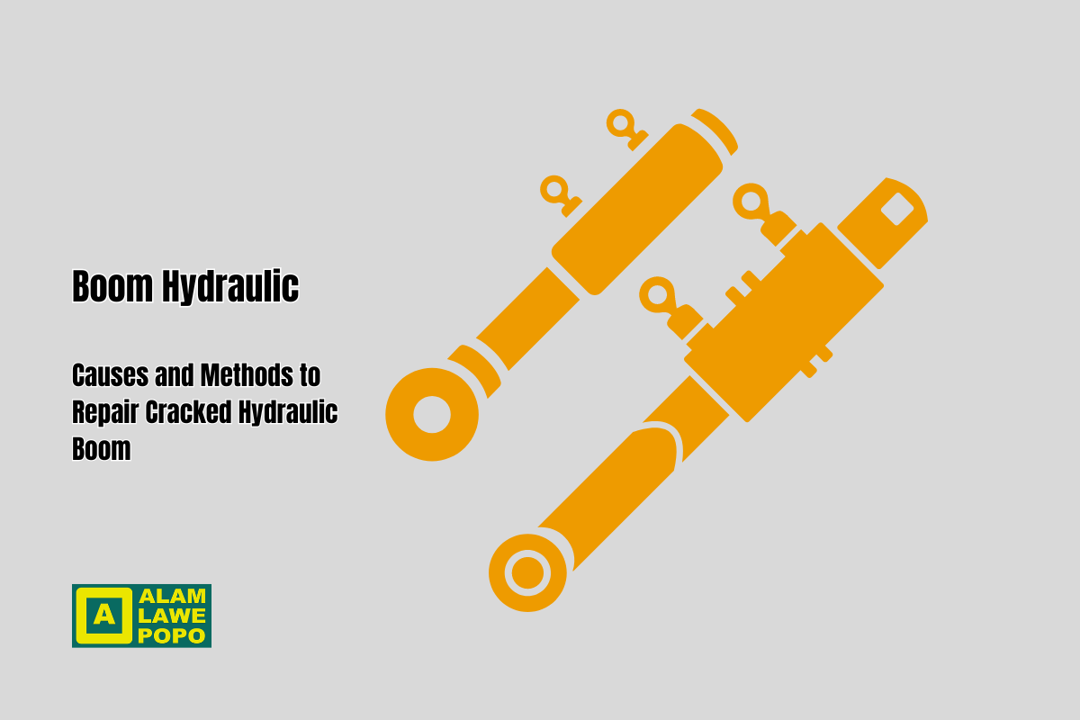 Causes and Methods to Repair Cracked Hydraulic Boom