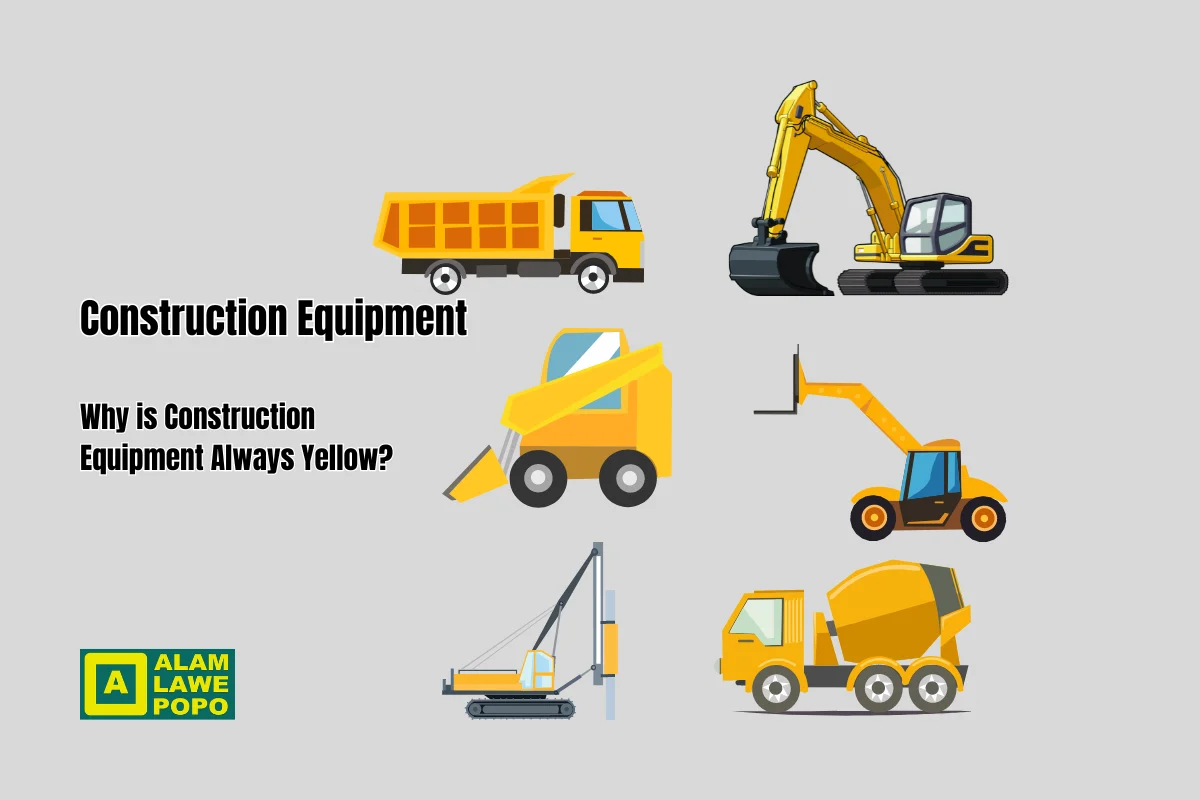 Why is Construction Equipment Always Yellow?